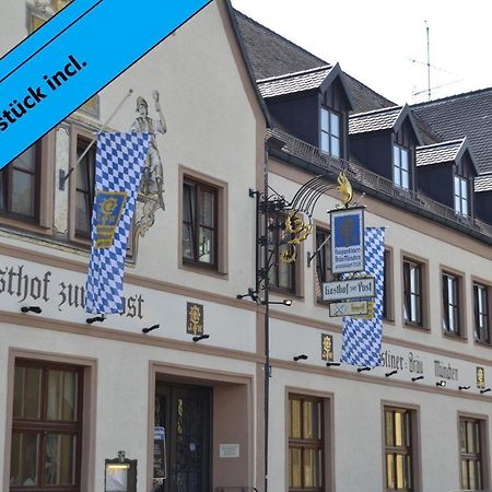 Gasthof Zur Post Hotel Wolnzach Exterior foto